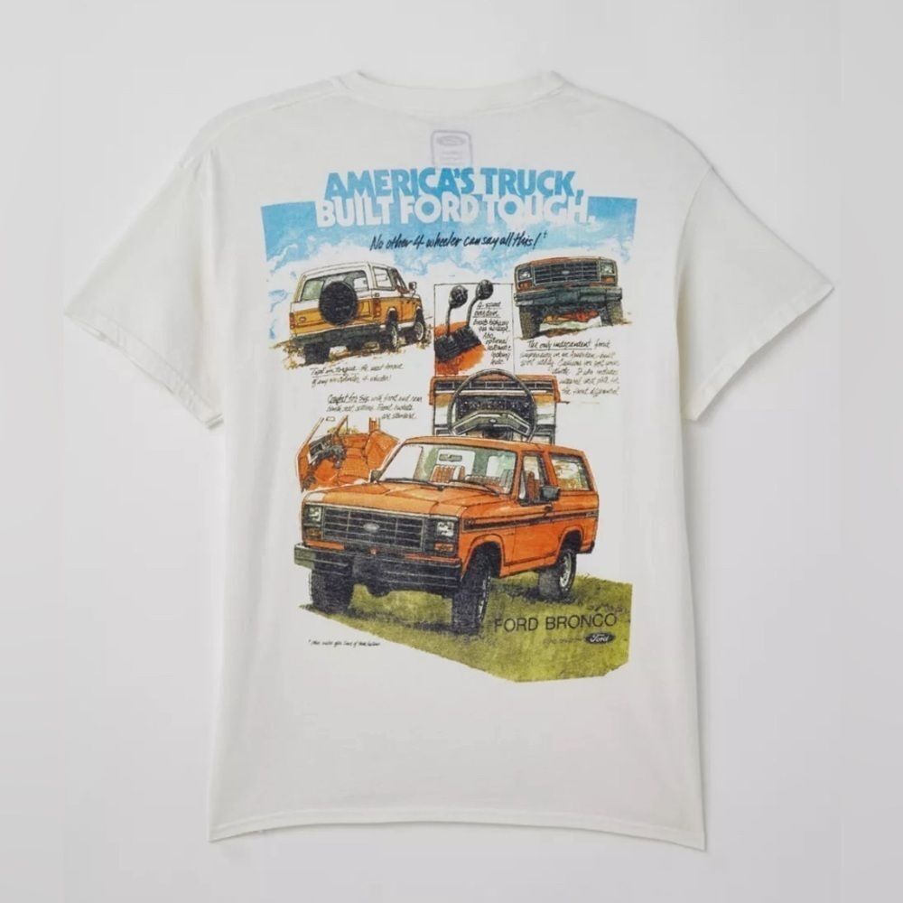 Urban Outfitters Ford Bronco Built Tough Tee Size Small